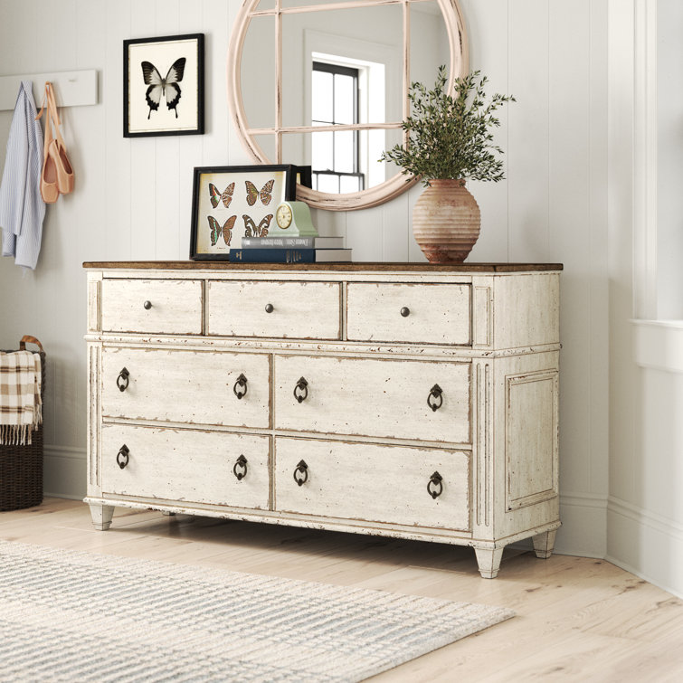 Laurel Foundry Modern Farmhouse Kimmons 7 Drawer Dresser Reviews Wayfair